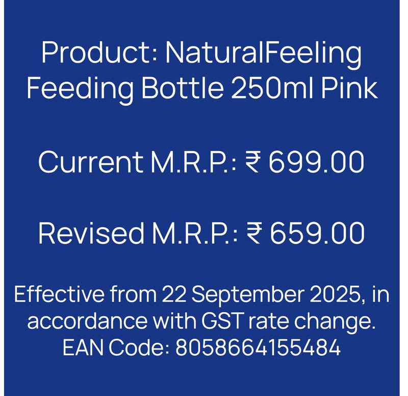 Natural Feeling Feeding Bottle (250ml, Slow) (Pink) image number 7
